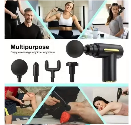 Smart Massage Gun | Instant Muscle Relief | Rechargeable & Portable