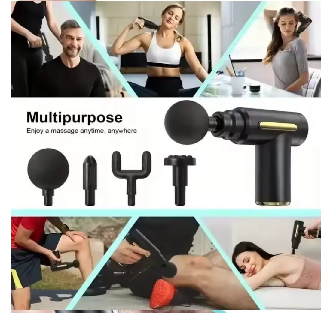 Smart Massage Gun | Instant Muscle Relief | Rechargeable & Portable